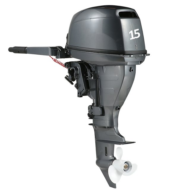 New 15HP 323cc 4-Stroke Water-Cooled Outboard Motors Used CDI Ignition System Manual Starting 40HP Gasoline Sale Manufacturing